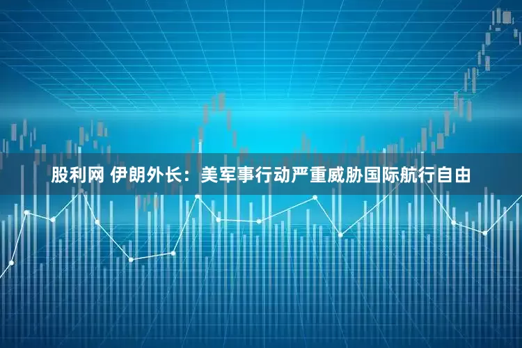 股利网 伊朗外长：美军事行动严重威胁国际航行自由